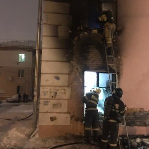 Сегодня ночью, 5 февраля, на пожаре в Тульской области погибли три человека
