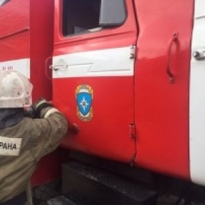 В городском округе Тулы произошел пожар, был спасен 1 человек