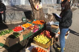 В Зареченском округе Тулы пресекли незаконную уличную торговлю