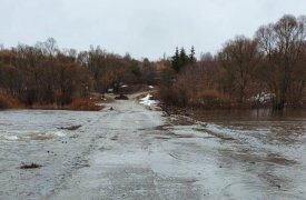 В Тульской области на 3 апреля подтоплено уже 3 моста