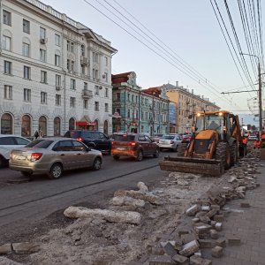 Ни дня без пробки: 8 сентября центр Тулы снова стоит в километровых заторах