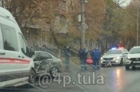 В ДТП с машиной скорой помощи в Туле пострадал 11-летний пациент, ехавший в больницу