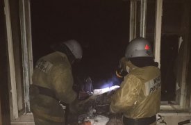 В Волово при пожаре в квартире погиб мужчина