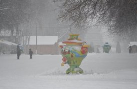 В Тульской области объявлено метеопредупреждение из-за шквального ветра и мокрого снега