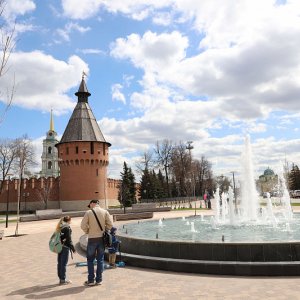 1 мая в Туле стартовал сезон фонтанов