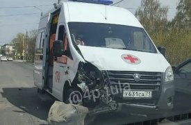 В Туле на Одоевском шоссе столкнулись 