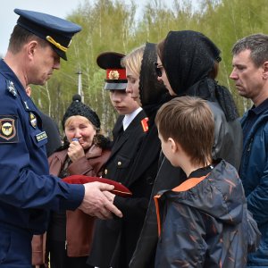 В Туле простились с майором Сергеем Борисенко, погибшим при исполнении воинского долга