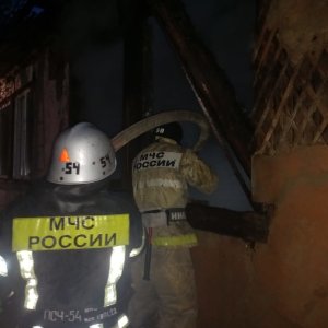 В ночном пожаре в Киреевском районе Тульской области погиб человек