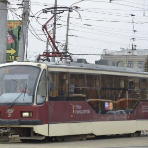 В Туле на улице Советской нанесут «двойную сплошную»