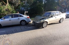 В тульском Заречье на улице Галкина пьяный водитель спровоцировал ДТП