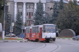 В Туле на два месяца в Криволучье отменят трамвайное движение