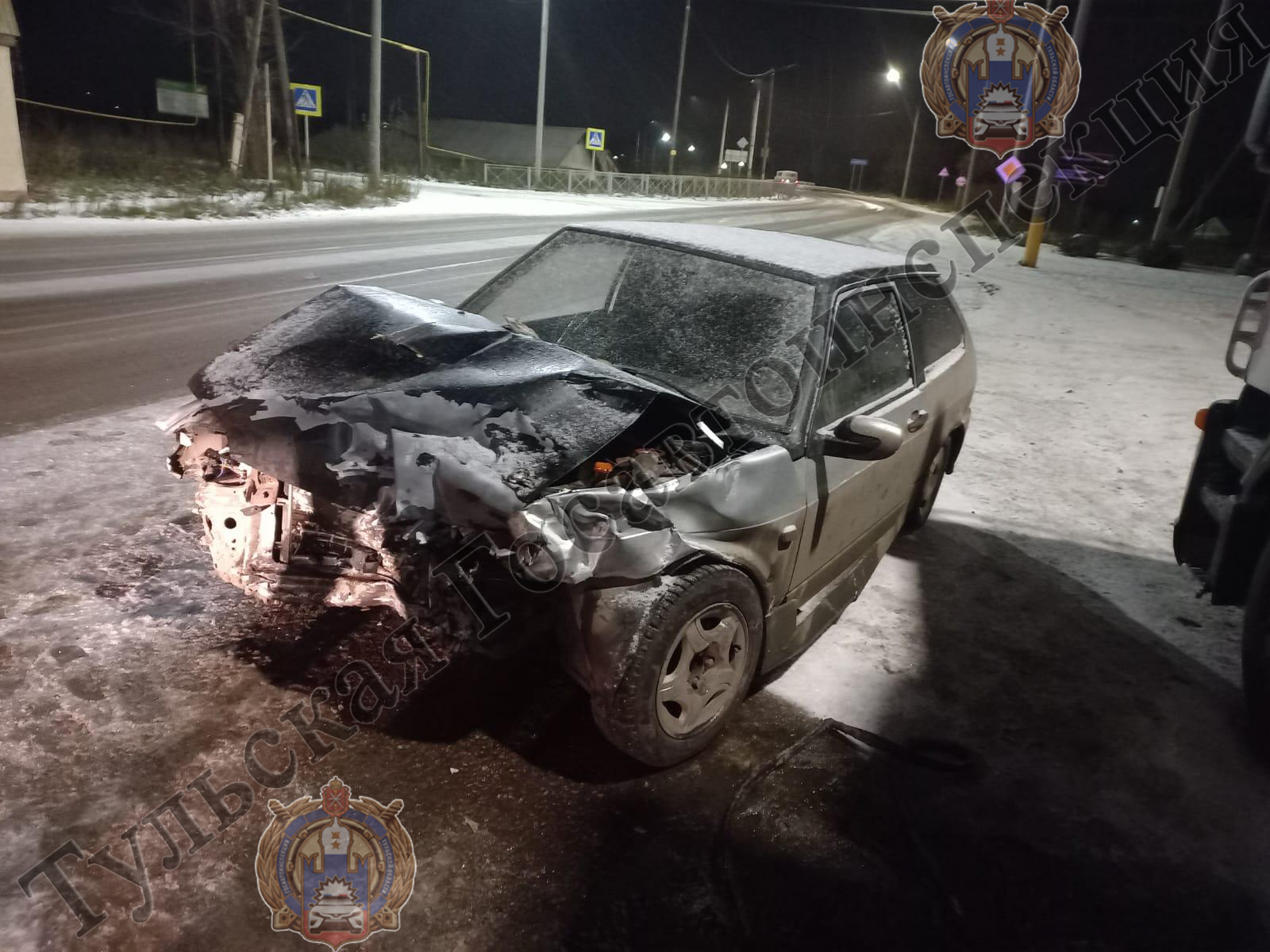 В Тульской области столкнулось два автомобиля | 19.11.2022 | Тула -  БезФормата