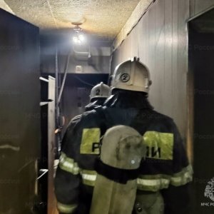 1 января в Тульской области произошло два пожара