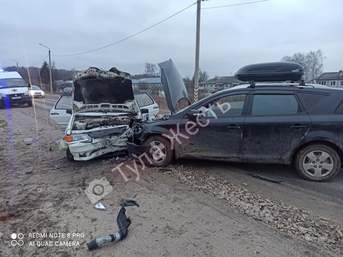 В Тульской области пьяный водитель устроил «лобовое» ДТП двух легковушек |  02.04.2023 | Тула - БезФормата