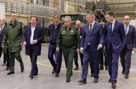 Сергей Шойгу посетил тульские оборонные предприятия