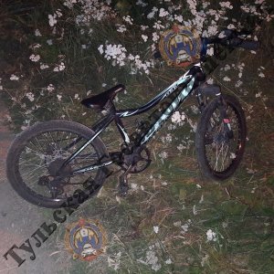 В Киреевске Lada сбила ребенка на велосипеде
