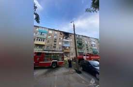 На пожаре в Узловой погиб 67-летний мужчина