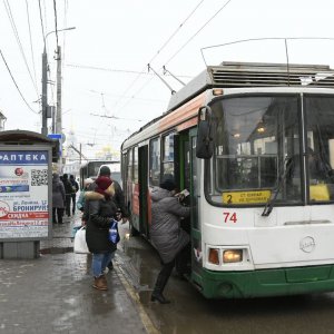 Следом за трамваями до конца марта валидаторами для оплаты проезда оснастят все тульские троллейбусы
