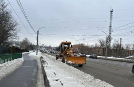 4300 кубометров снега вывезено с улиц Тулы за минувшие сутки