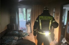 11 человек эвакуировали из горящей многоэтажки в Узловой