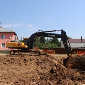 В Туле подключают поселок Плеханово к городской системе водоотведения