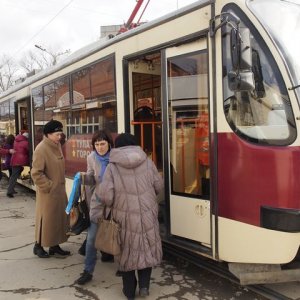 В Туле трамвай сошел с рельс