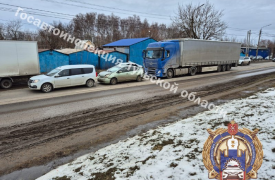 Водитель Toyota пострадала в тройном ДТП в Туле на Веневском шоссе