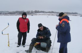 ГИМС Тулы: Толщина льда на водоемах 50 см