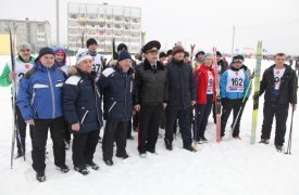 В Тульской области на «Лыжню Веденина» вышли более 30 полицейских