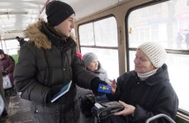 Поездки в тульских пригородных автобусах теперь можно оплатить по безналу