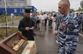 Тульские полицейские смогли поклониться мощам Георгия Победоносца