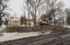 Заброшенные дома на улице Зорге в Туле начали сносить