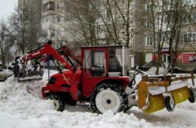 Убирать снег на тульских платных парковках будет «Спецавтохозяйство»