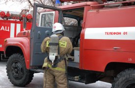 В Щекинском районе при пожаре пострадало несколько человек