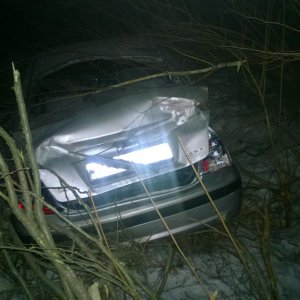 В Тульской области водитель «Hyundai» снес опору ЛЭП