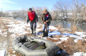 Сотрудники ГИМС провели рейд на реке Красивая Меча