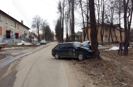 Под Тулой водитель «ВАЗ-211440» влетел в дерево