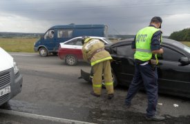 Тройное ДТП в Тульской области: есть пострадавшие