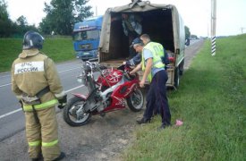 На тульской трассе насмерть разбился мотоциклист
