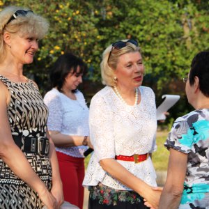 Наталия Пилюс приняла участие в празднике двора