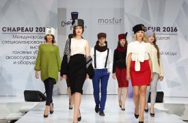 Тульские дизайнеры и модели выступили на международной выставке  CHAPEAU – 2016 в Москве