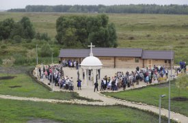 Купель в честь Святой Матроны посещают сотни паломников