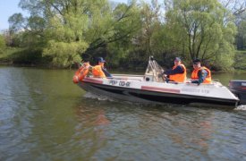 Тульские инспекторы ГИМС патрулируют водоемы области