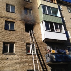 В Плавске пожарные спасли из огня 5 человек, в том числе одного ребенка