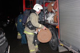 Тульские пожарные показали свое мастерство