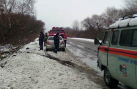 В Новомосковске перевернулась маршрутка с пассажирами