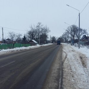 В Киреевском районе 12-летнюю девочку зашибло наледью с машины