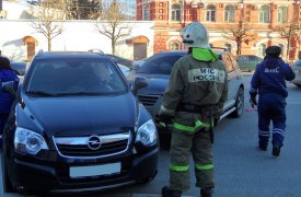 Тульские чиновники пострадали в серьезнома ДТП в центре Тулы