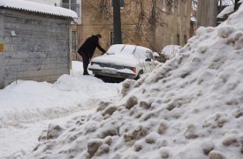 Жители Щекино недовольны уборкой снега