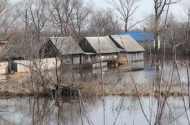 Во время паводка в Тульской области может быть затоплено 12 участков